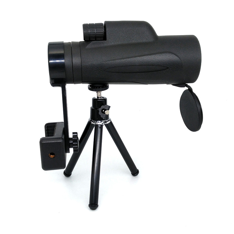 10X40 Compact Portable Monocular Telescope Waterproof with Smartphone Adapter
