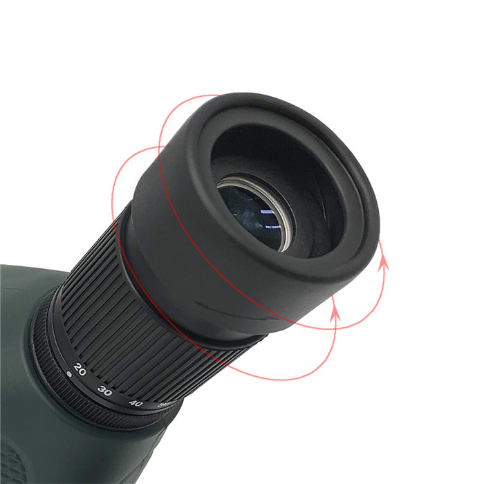 Sightseeing 20-60x60 HD Lens Telescope ED Spotting Scope For Target Shooting